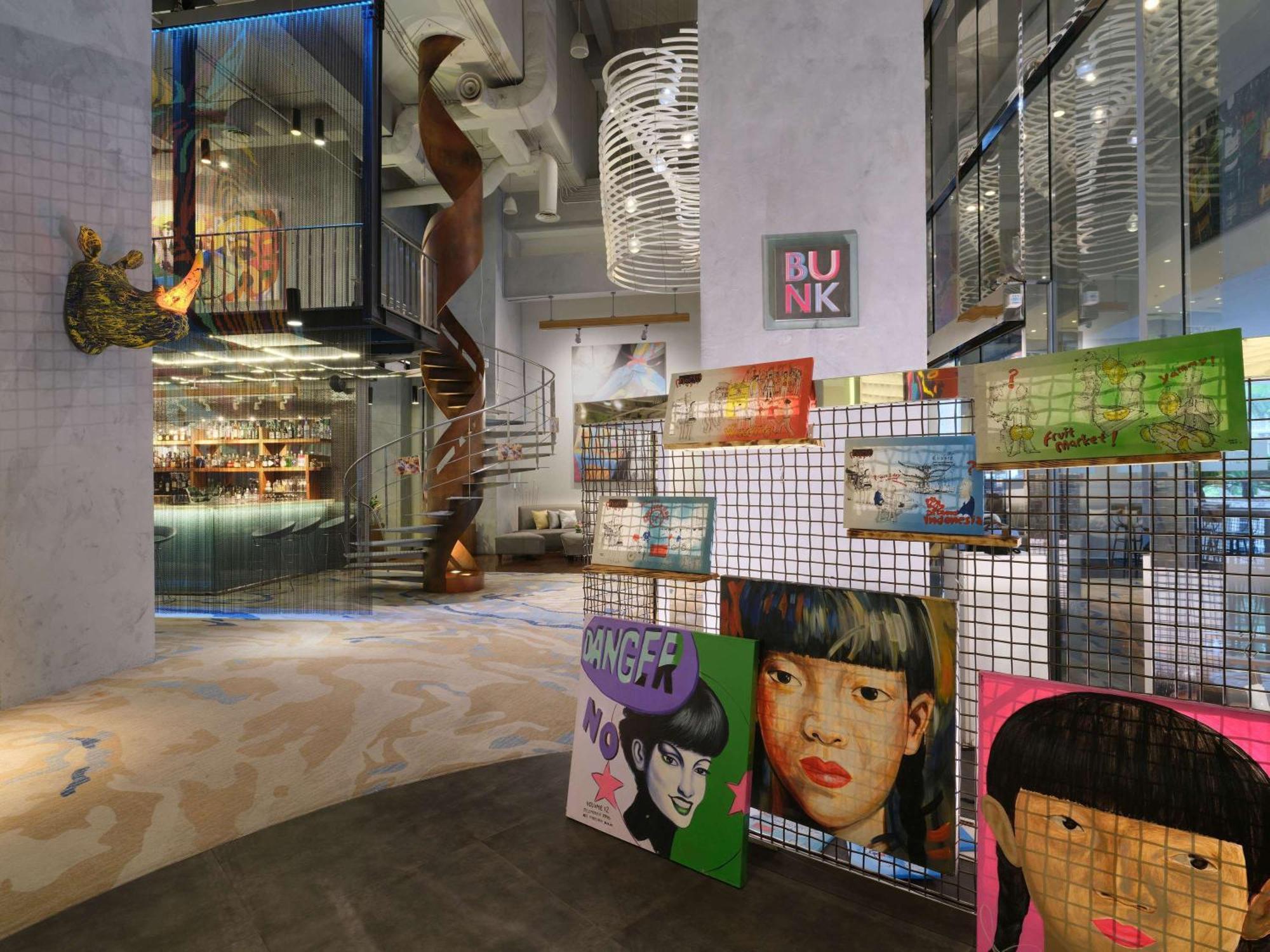 Pullman Jakarta Central Park Extérieur photo The interior of the hotel
